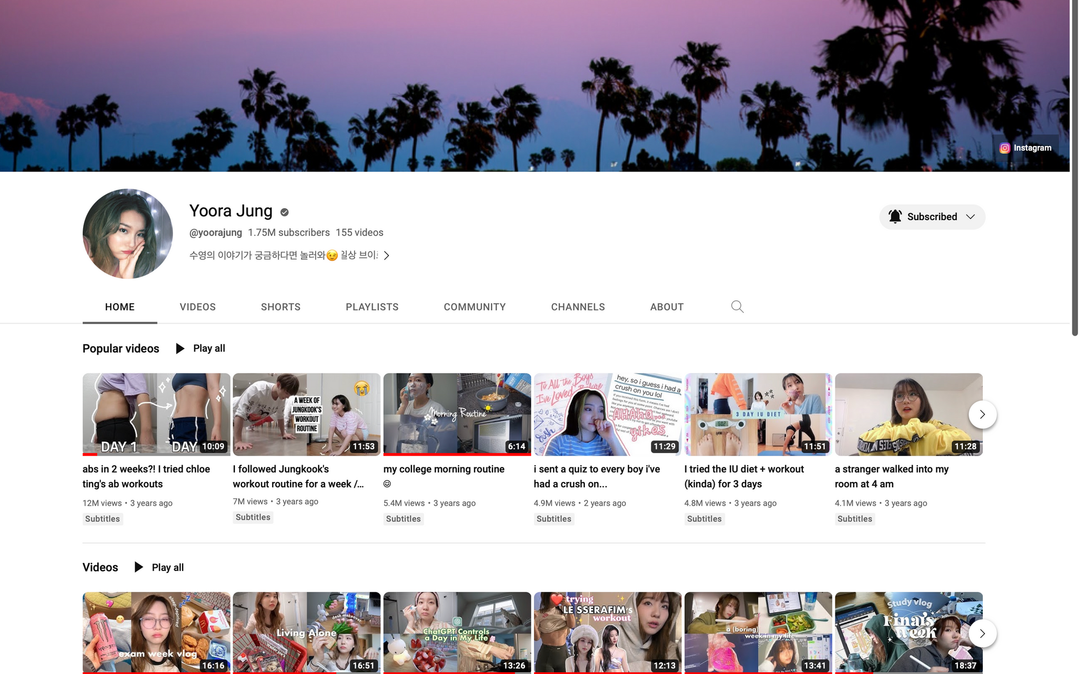 想分享一些喜歡的留學生youtuber